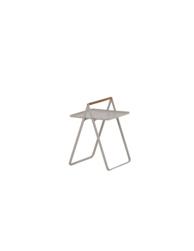 Sidobord Clarin Bord, 43 × 43 cm, Beige