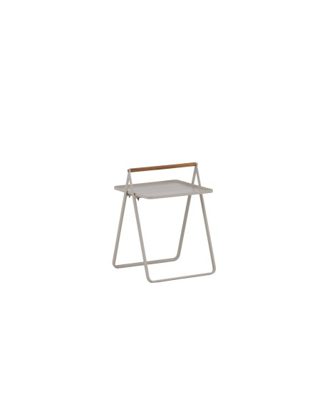 Sidobord Clarin Bord, 43 × 43 cm, Beige