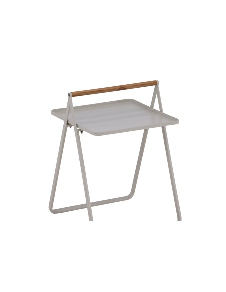Sidobord Clarin Bord, 43 × 43 cm, Beige