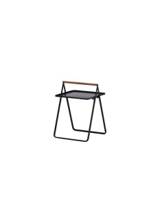 Sidobord Clarin Bord, 43 × 43 cm, Svart 2