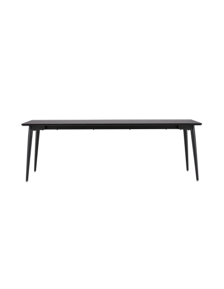 Matbord Ellis, 230 × 85 cm, Svart