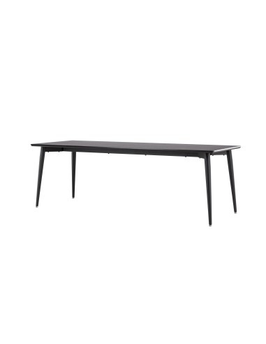 Matbord Ellis, 230 × 85 cm, Svart