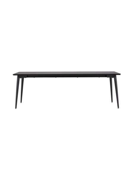 Matbord Ellis, 230 × 85 cm, Svart