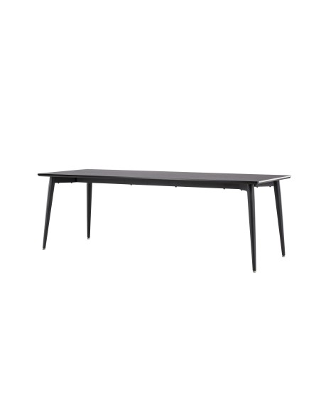 Matbord Ellis, 230 × 85 cm, Svart