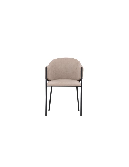 Matstol Evelina, Beige/Svart