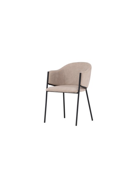 Matstol Evelina, Beige/Svart