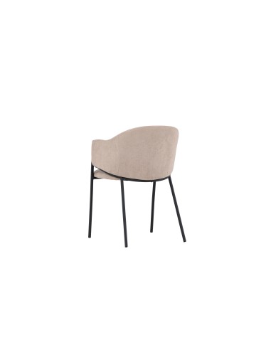 Matstol Evelina, Beige/Svart