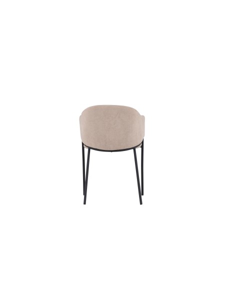 Matstol Evelina, Beige/Svart
