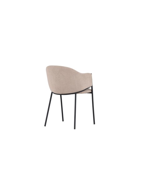 Matstol Evelina, Beige/Svart