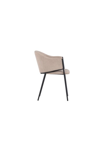 Matstol Evelina, Beige/Svart