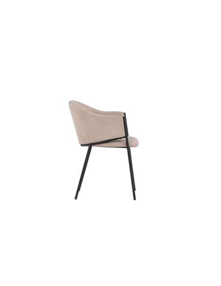 Matstol Evelina, Beige/Svart