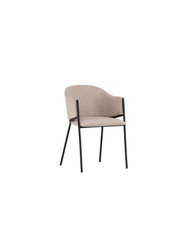 Matstol Evelina, Beige/Svart