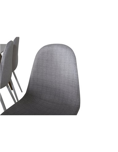 Matgrupp Polar med Polar matstolar, 180 × 90 cm