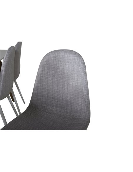 Matgrupp Polar med Polar matstolar, 180 × 90 cm