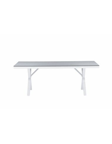 Matbord Garcia, 200 × 100 cm, Grå