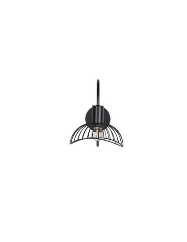 Vägglampa Elsa, Svart