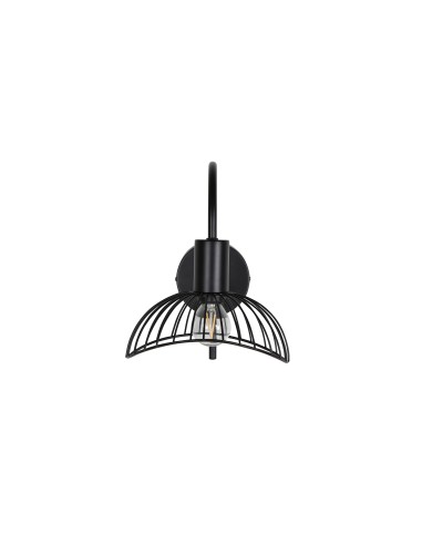 Vägglampa Elsa, Svart