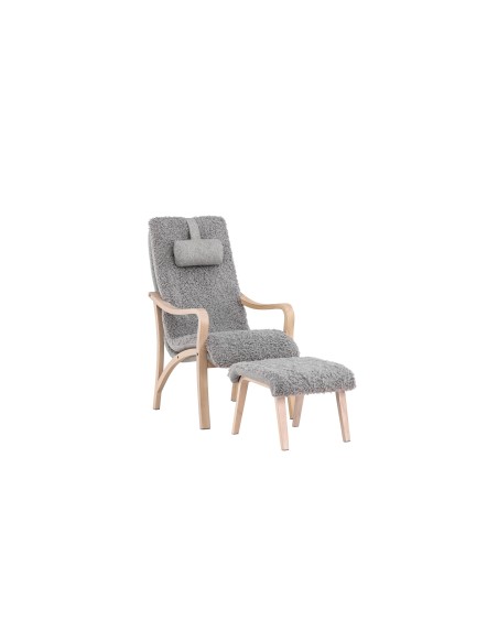 Fåtölj Fårö, 60 × 89 cm, Light Grey