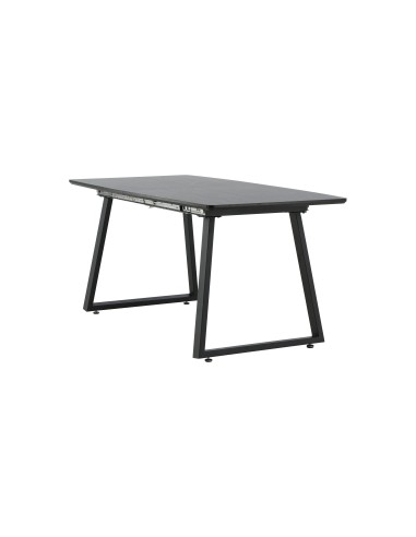 Matbord Inca, 160 × 85 cm, Svart