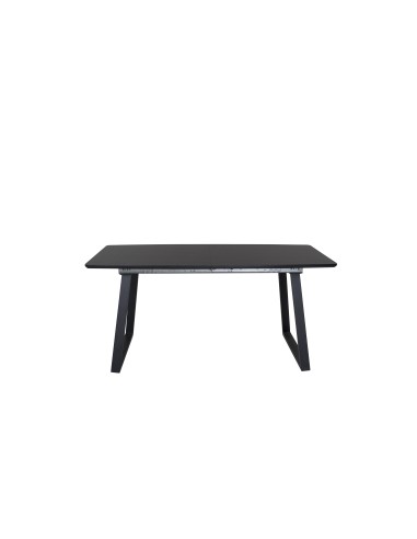 Matbord Inca, 160 × 85 cm, Svart