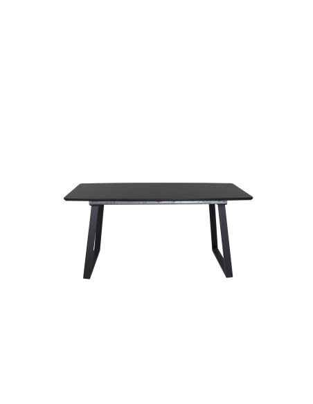Matbord Inca, 160 × 85 cm, Svart