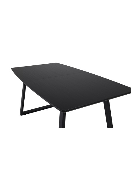 Matbord Inca, 160 × 85 cm, Svart