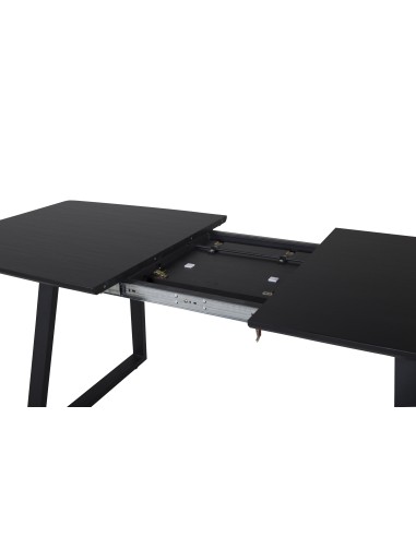 Matbord Inca, 160 × 85 cm, Svart