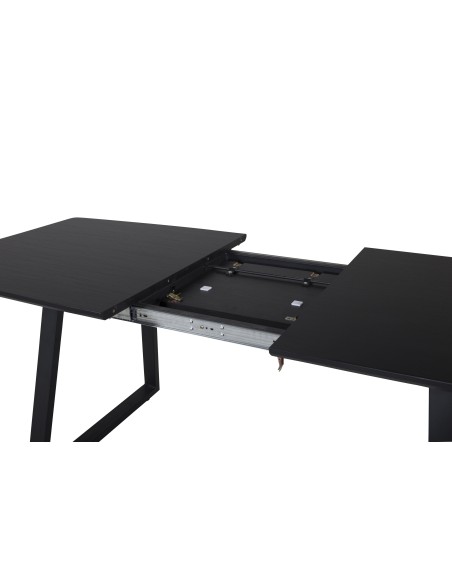 Matbord Inca, 160 × 85 cm, Svart