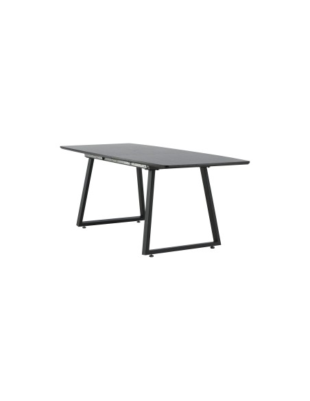 Matbord Inca, 160 × 85 cm, Svart