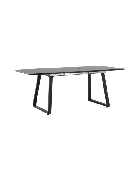 Matbord Inca, 160 × 85 cm, Svart