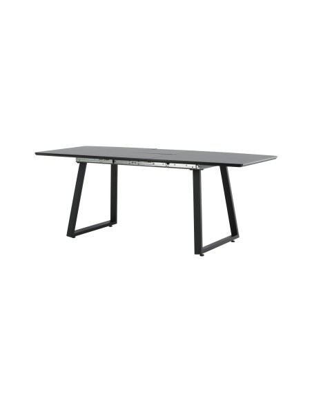 Matbord Inca, 160 × 85 cm, Svart