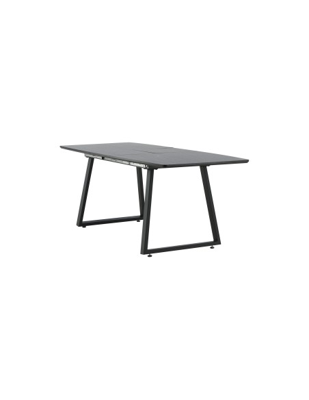 Matbord Inca, 160 × 85 cm, Svart