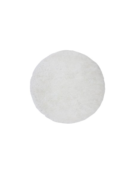 Matta Grace, Ø200 cm, Vit