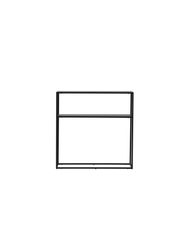 Sidobord Georgetown, 30 × 80 cm, Svart