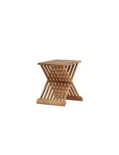 Sidobord Ghana Bord, 40 × 40 cm, Natur 2