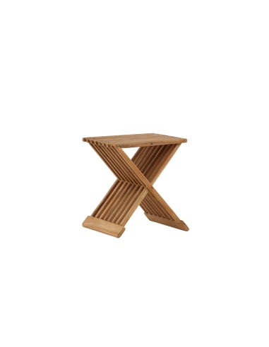 Sidobord Ghana Bord, 40 × 40 cm, Natur