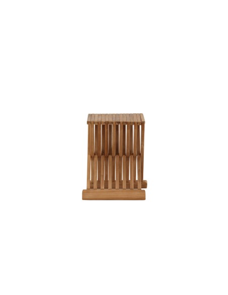 Sidobord Ghana Bord, 40 × 40 cm, Natur
