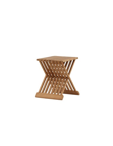 Sidobord Ghana Bord, 40 × 40 cm, Natur