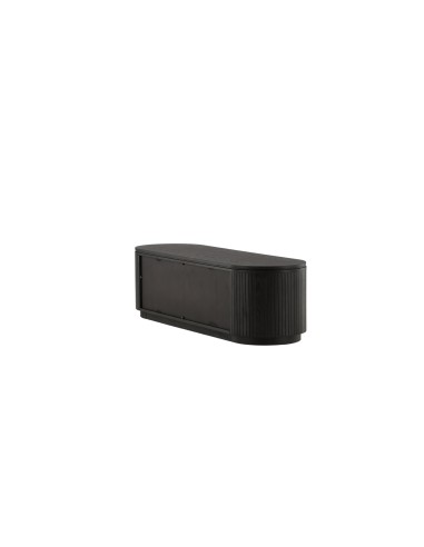 TV-bänk Fjällbacka, 160 cm, Svart