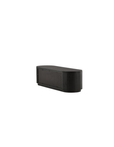 TV-bänk Fjällbacka, 160 cm, Svart