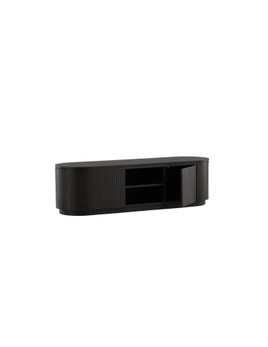 TV-bänk Fjällbacka, 160 cm, Svart