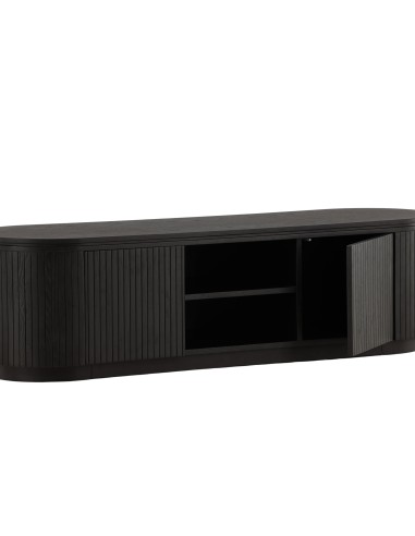 TV-bänk Fjällbacka, 160 cm, Svart