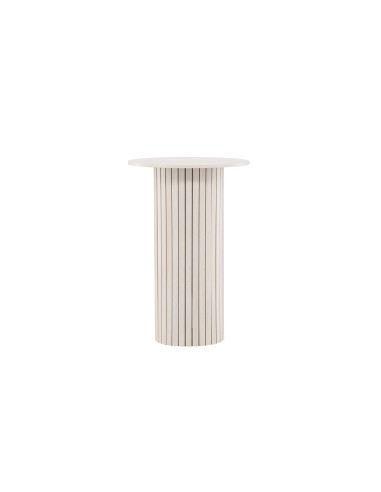 Matbord Härön, Ø70 cm, Vitlaserad