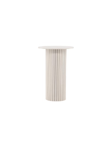 Matbord Härön, Ø70 cm, Vitlaserad