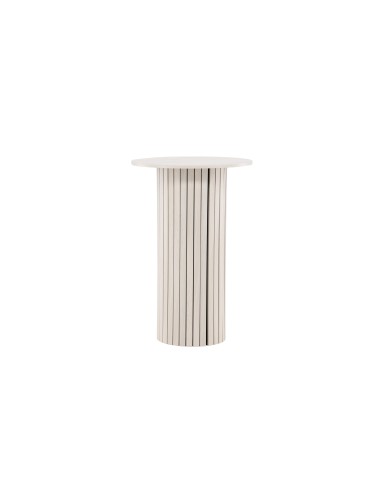 Matbord Härön, Ø70 cm, Vitlaserad