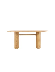 Ovalt matbord Isolde, 180 × 90 cm, Natur