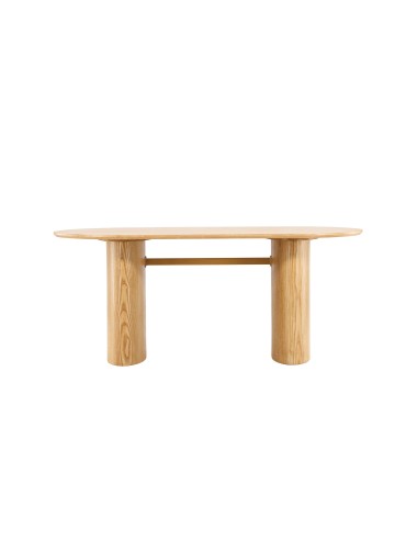Ovalt matbord Isolde, 180 × 90 cm, Natur