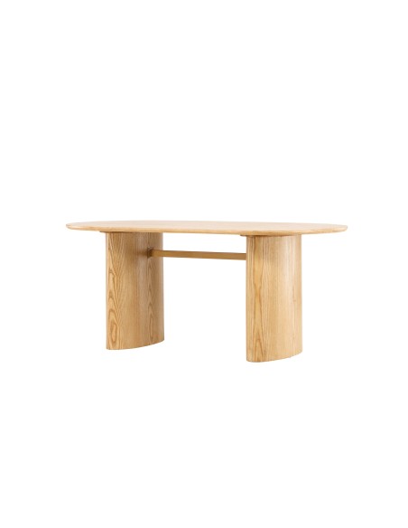 Ovalt matbord Isolde, 180 × 90 cm, Natur