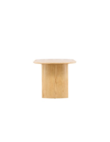Ovalt matbord Isolde, 180 × 90 cm, Natur