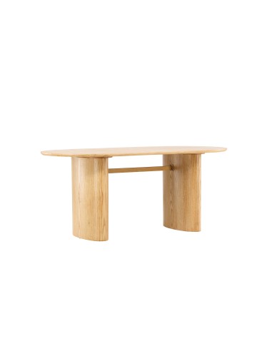 Ovalt matbord Isolde, 180 × 90 cm, Natur